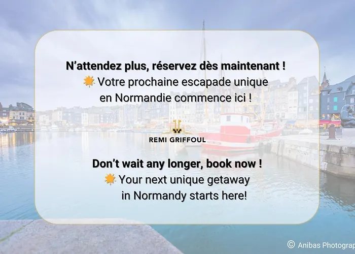 Couleur Corail Peaceful Gem & Shared Yard Apartament Honfleur